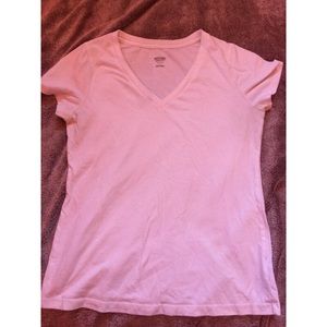Mossimo Supply Co White V neck Top